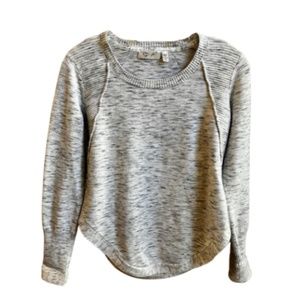 Women's RD Style McKinley Ribbed Detail Sweater. Light Grey. Size SP